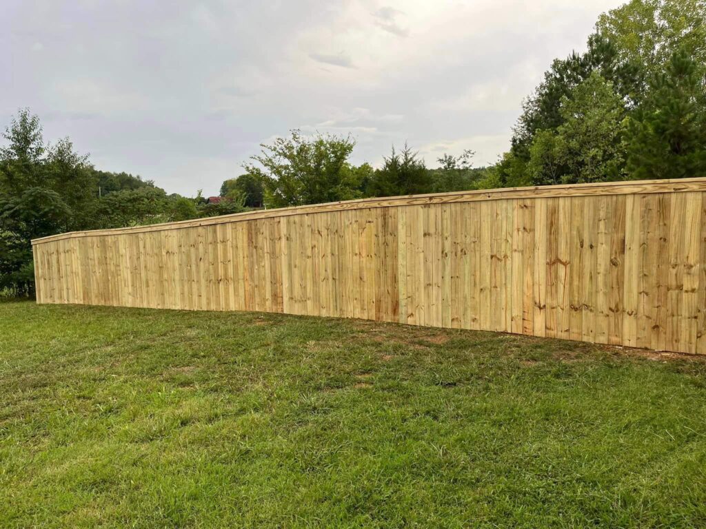 Quality Privacy Fence Installation By TM Exterior Solutions Fence Company