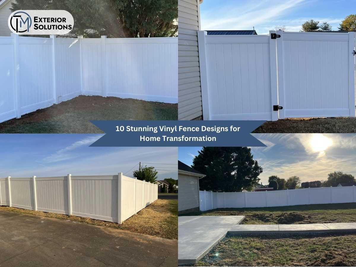 10 Stunning Vinyl Fence Designs for Home Transformation